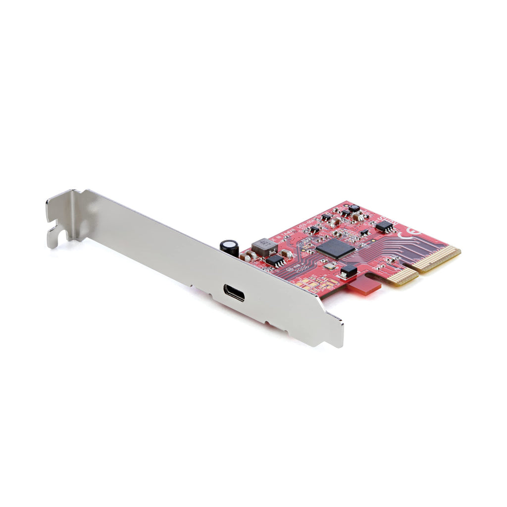  [AUSTRALIA] - StarTech.com 1-Port USB 3.2 Gen 2x2 PCIe Card - USB-C SuperSpeed 20Gbps PCI Express 3.0 x4 Host Controller Card - USB Type-C PCIe Add-On Adapter Card - Expansion Card - Windows & Linux (PEXUSB321C)