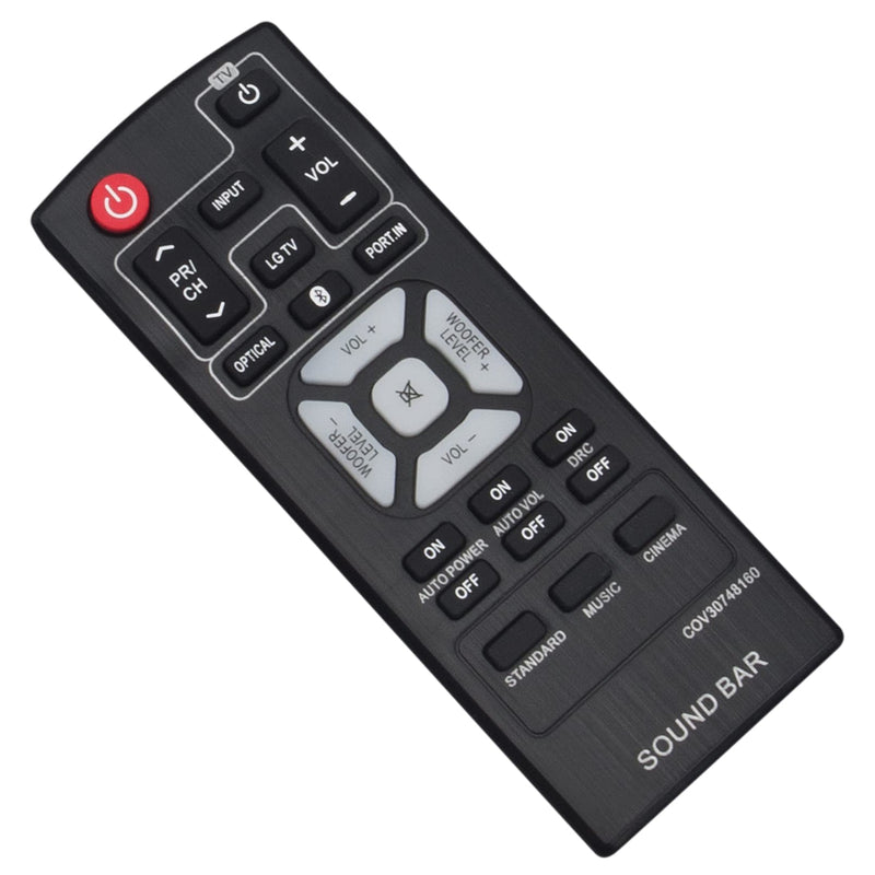 COV30748160 Remote Control Replacement - WINFLIKE COV30748160 Soundbar Replaced Remote Control for LG Sound BAR NB2540 NB2540D NB2540A S24A1-W Remote Controller - LeoForward Australia