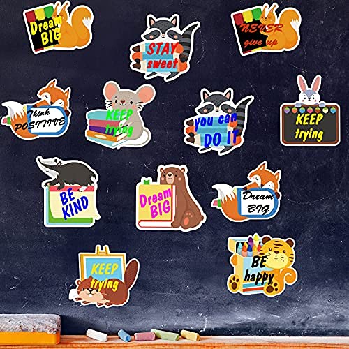  [AUSTRALIA] - 45 Pieces Woodland Animal Friends Bulletin Board Creative Teaching Incentive Chart Woodland Animals Classroom Decor Jungle Animal Accents Cutouts Bear Fox Rabbit Tiger Cutout Animal Theme Party Decor