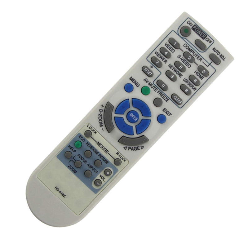  [AUSTRALIA] - PROROK Remote Control RD-448E Compatible for NEC Projector M260W+, M300X+, ME300X+, M300XC, M300XS+, M300WS, M300WS, M300W+, M350X+, M350XC, M350XS+, M420X+