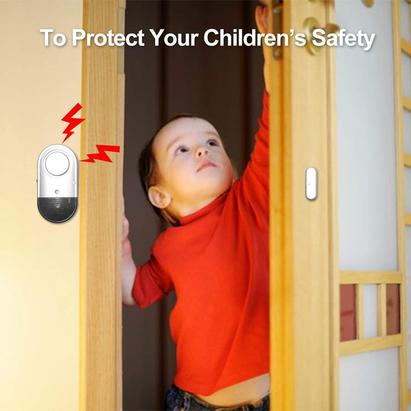  [AUSTRALIA] - Door Window Alarm, Toeeson 120DB Door Alarms for Kids Safety, Window Pool Alarms for Home