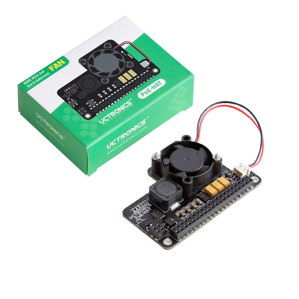  [AUSTRALIA] - UCTRONICS PoE hat for Raspberry pi