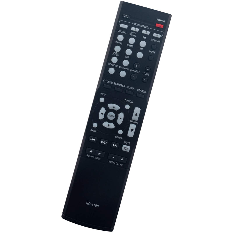 New RC1196 RC-1196 Replacement Remote Control for Denon Audio/Video AV Receive AVR-S500BT AVRS500BT AVR-S510 AVRS510 AVR-S510BT AVRS510BT AVR-X510BT AVRX510BT RT30701017000AD 30701017000AD - LeoForward Australia