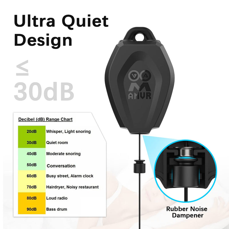  [AUSTRALIA] - AMVR [Pro Version] VR Cable Management System, 6 Packs Ceiling Pulley System for Oculus Quest/Quest 2/Rift/Rift S/Valve Index/HTC Vive/Vive Pro/HP Reverb G2/PSVR VR Cord Accessories, VR Link Cable Black