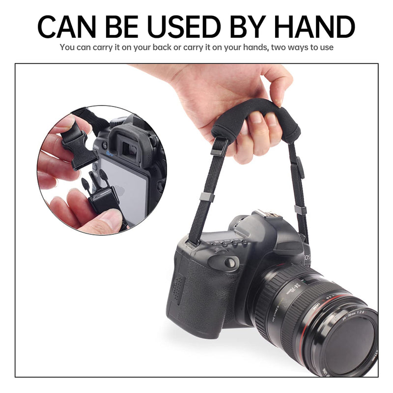  [AUSTRALIA] - LENSGO SF8 Camera Neck Shoulder Strap Adjustable for Canon Nikon Sony DSLR 1