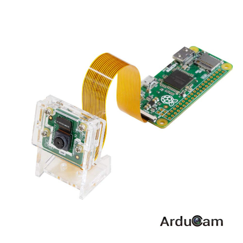  [AUSTRALIA] - Raspberry Pi Official Camera Module V2-8 Megapixel, Arducam 1080p IMX219 Camera Board with Acrylic Case RPI CAM V2-8 With Acrylic Case