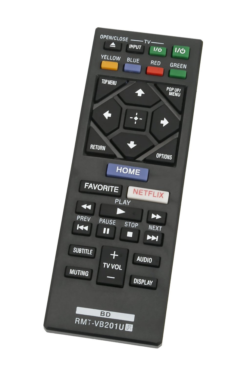 New RMT-VB201U RMTVB201U Replacement Remote Control fit for Sony Bluray Blu-Ray Blu Ray BD Disc DVD Player BDP-S6700 UBP-X700 BDP-BX370 BDP-S1700 BDP-S3700 BDPBX370 BDPS1700 BDPS3700 BDPS6700 UBPX700 - LeoForward Australia