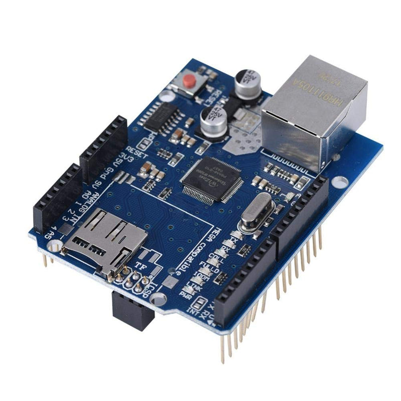  [AUSTRALIA] - W5100 Ethernet Network Shield W5100 Ethernet Expansion Board with SD Card Slot for Arduino UNO 2009 MEGA1280 MEGA2560 (All Versions)