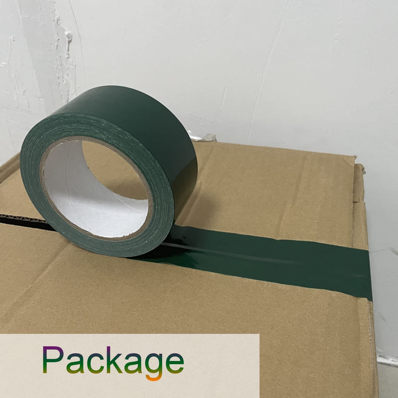  [AUSTRALIA] - WELSTIK Professional Grade Dark Green Duct Tape, Waterproof Duct Cloth Fabric,Duct Tape for Photographers,Repairs, DIY, Crafts, Indoor Outdoor Use (2 Inch X 45 Yards, Green) 2"X45yard