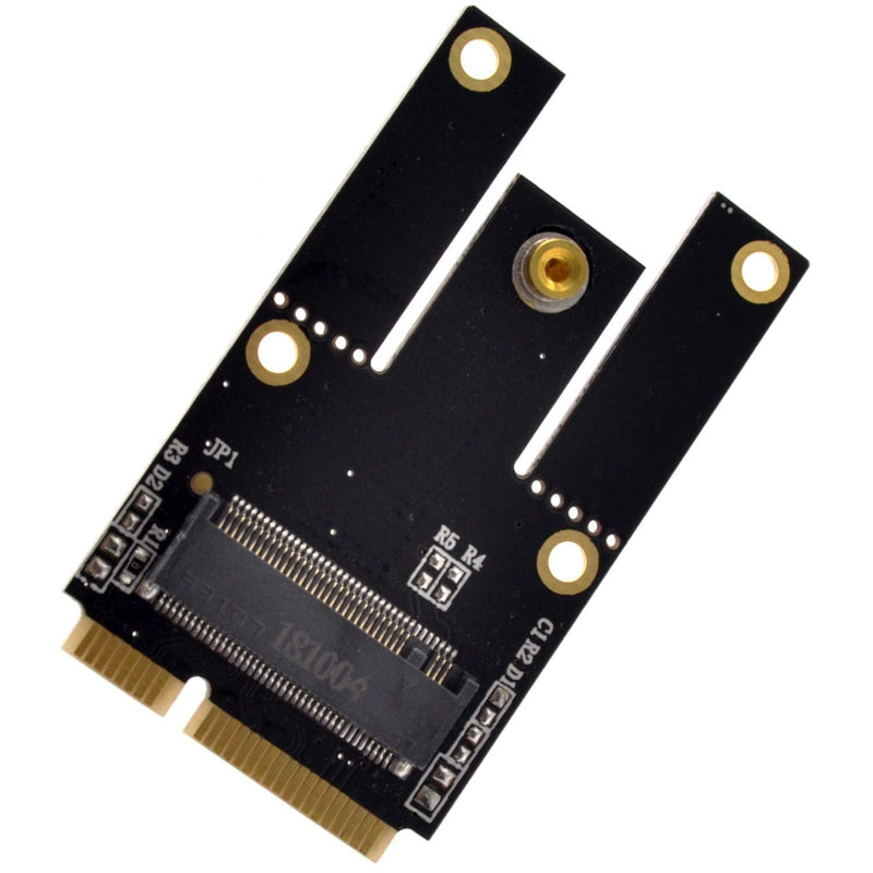  [AUSTRALIA] - Deal4GO NGFF M.2 (Key-A+E/Key-E) to Mini PCI-E Express Adapter Converter Full Size/Half Size mPCIe Slot for Intel AX201 AX200 9260 8265 8260 7260 WiFi Card