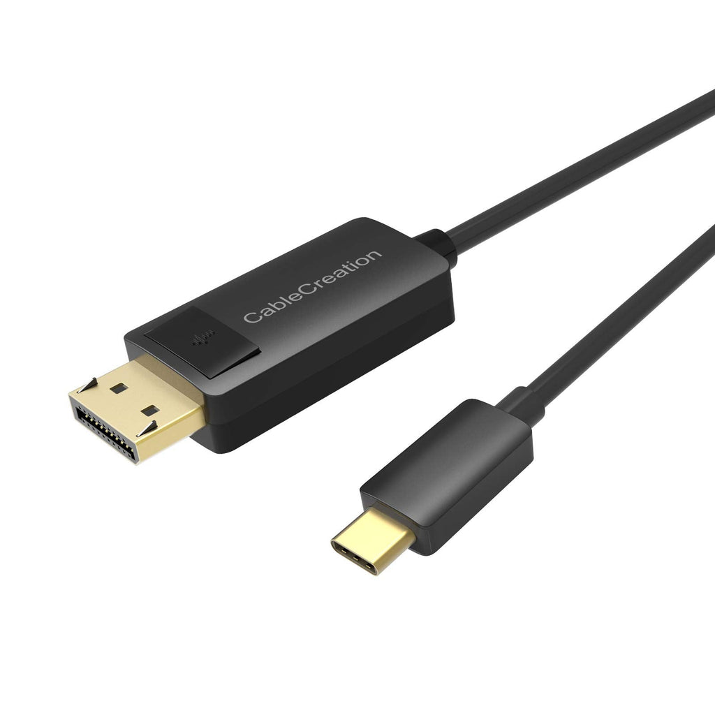  [AUSTRALIA] - USB C to DisplayPort Cable 6FT [4K@60Hz, 2K@165Hz, 2K@144Hz], CableCreation USB Type C to DP 1.2 Cord Thunderbolt 3/4 Compatible for MacBook Pro/Air, iMac, iPad Pro 2020, XPS 15/13, Galaxy S20/S10 ABS_4K@60Hz