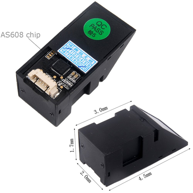  [AUSTRALIA] - Optical Fingerprint Reader Sensor Module Door Lock Access Control Red Light for Arduino Mega2560 UNO R3 Geekstory