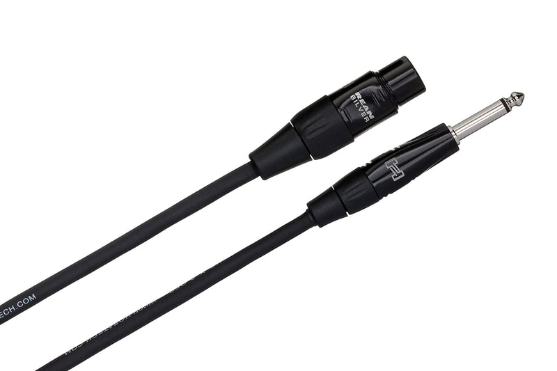  [AUSTRALIA] - Hosa HMIC-005HZ Pro Microphone Cable, REAN XLR3F to 1/4 in TS, 5 ft 5 Foot