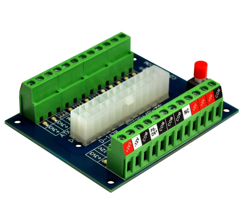  [AUSTRALIA] - 24/20-Pin ATX DC Power Supply Diagnostic/Breakout Board Module