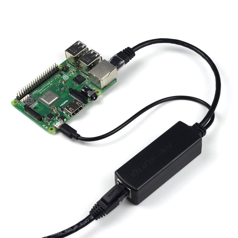 UCTRONICS PoE Splitter Gigabit 5V - Micro USB Power and Ethernet to Raspberry Pi 3B+, Work with Echo Dot, Most Micro USB Security Camera and Tablet - IEEE 802.3af Compliant - LeoForward Australia
