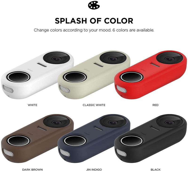  [AUSTRALIA] - elago Silicone Case Designed for Google Nest Hello Doorbell Cover (Black) - Full Protection, Night Vision Compatible [US Patent Registered] Black