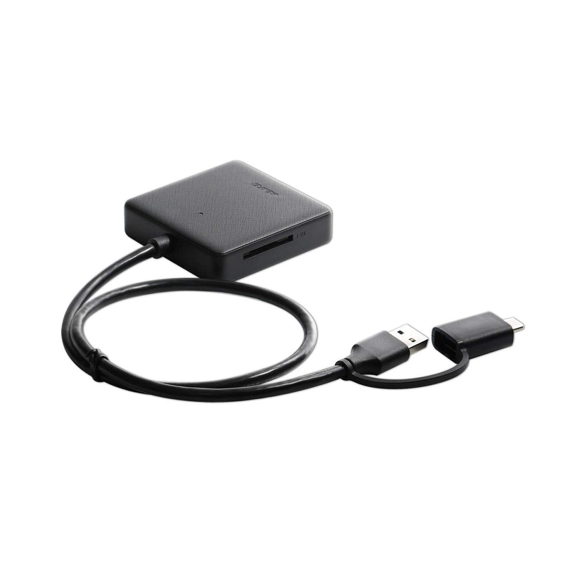  [AUSTRALIA] - Memory Card Reader, BENFEI 4in1 USB USB-C to SD Micro SD MS CF Card Reader Adapter