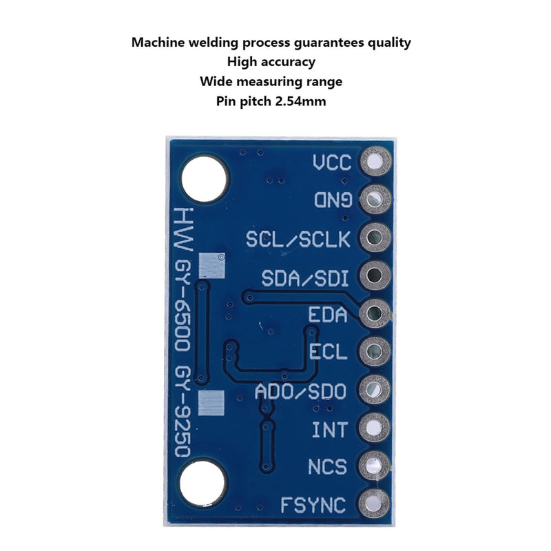  [AUSTRALIA] - YUMILI Gyroscope Module MPU-9250 GY-9250 9-Axis 16-Bit Gyroscope Acceleration Magnetic Sensor 3~5V Accelerometer Module