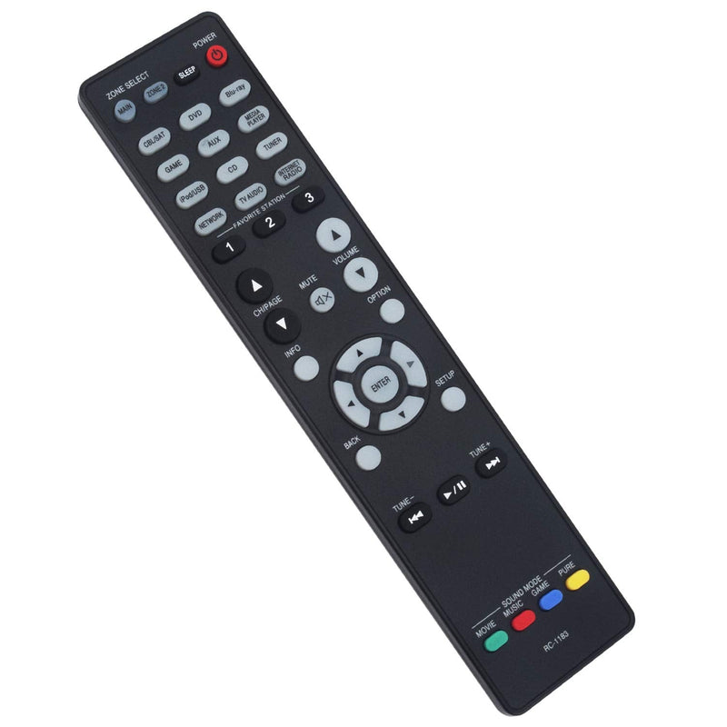  [AUSTRALIA] - RC-1183 Replace Remote Control Applicable for Denon AV Receiver AVR-X2000 AVRX2000 AVR-E400