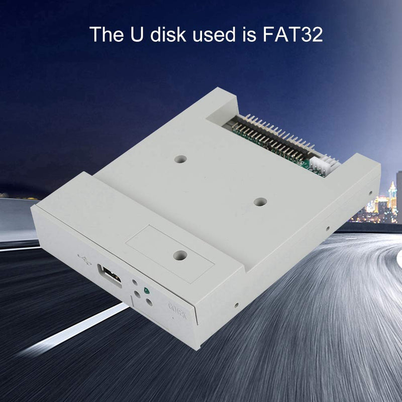  [AUSTRALIA] - SSD Floppy Drive,Tangxi SFR1M44 U 3.5in 1.44MB USB SSD Floppy Drive Emulator&CD Screws,Plug and Play,Easy to Install,Gray