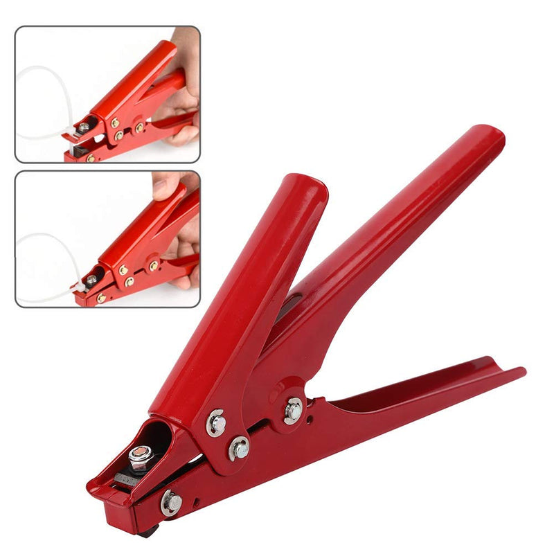  [AUSTRALIA] - Nylon Strap Tensioning Tool 45 Steel Wire Binding Cutting Fastening Cable Tie Gun Electrical Cable Ties for Fast Binding Cutting Off