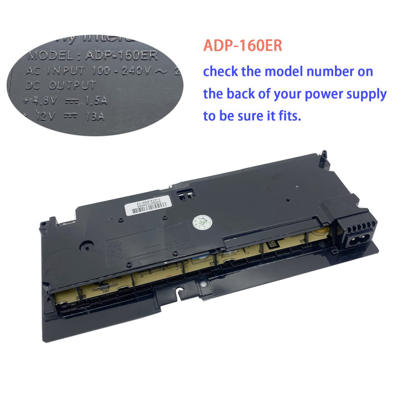  [AUSTRALIA] - bonier Bonier Power Supply Adp-160ER for PS4 Slim N16-160P1A CUH-2115A CUH-2115B