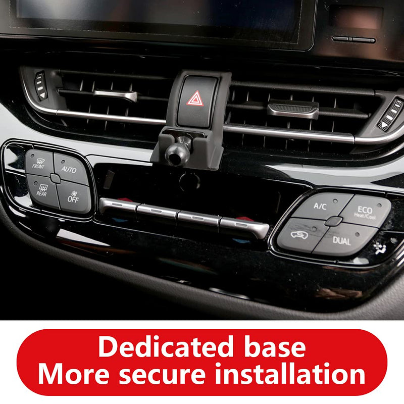  [AUSTRALIA] - LUNQIN Car Phone Holder for 2018-2022 Toyota CHR C-HR Auto Accessories Navigation Bracket Interior Decoration Mobile Cell Phone Mount