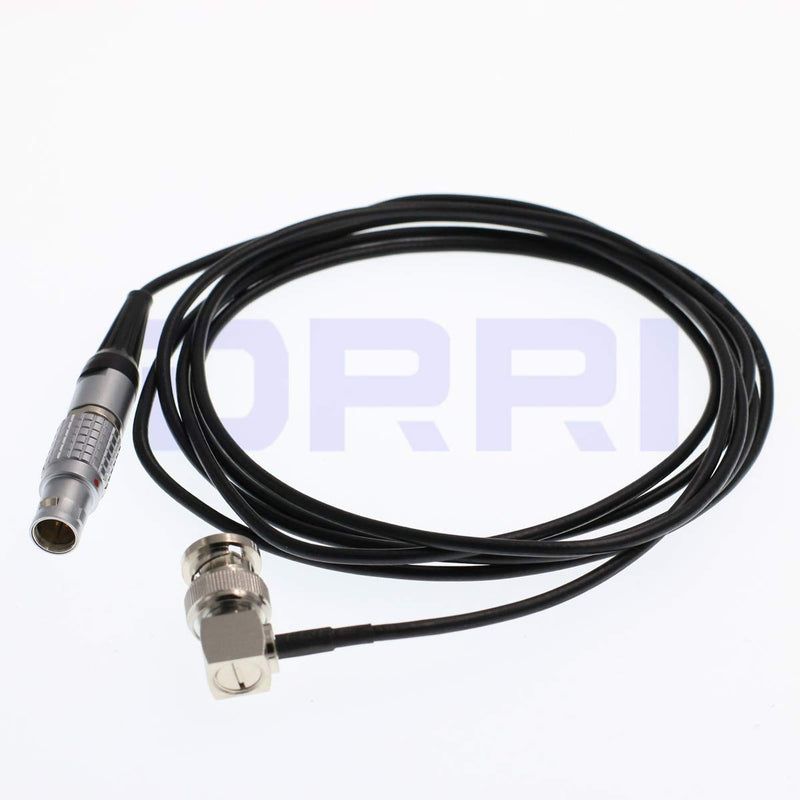  [AUSTRALIA] - DRRI Nor1438 BNC to 7 Pin Male 1B Signal Cable (Right Angle BNC Cable) Right angle BNC cable