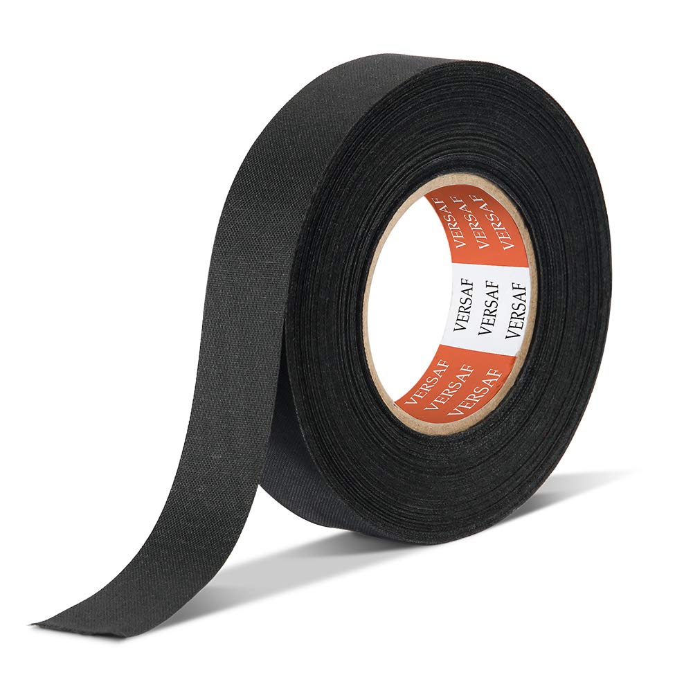  [AUSTRALIA] - Wire Harness Automotive Cloth Tape - Adhesive High Noise Resistance Heat Proof Chemical Fiber Fabric Electrical Tape for Wrapping Wiring Harness/Insulation/Car Engine (0.75″82′Pack of 1 Piece)