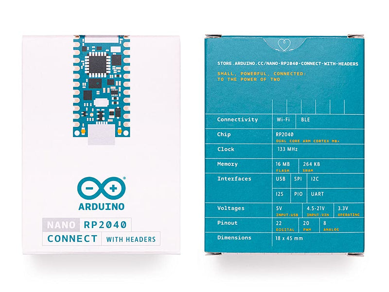  [AUSTRALIA] - Arduino Nano RP2040 Connect with Headers