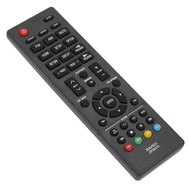 RAV531 ZP35470 Replacement Remote Control Applicable for Yamaha AV Receiver RX-V379 RX-V381 RX-V383 HTR-3071 RX-V483 HTR-4071 HTR-3069 RXV379 RXV381 RXV383 HTR3071 RXV483 HTR4071 HTR3069 - LeoForward Australia