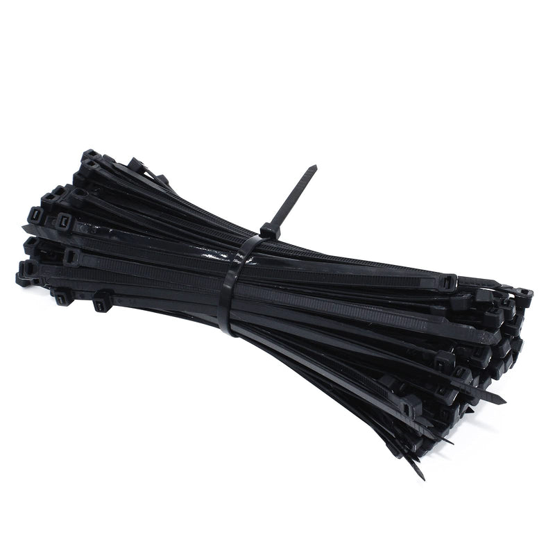 [AUSTRALIA] - Self Locking Wire Cable Zip,1000 Pcs Tie Fasten Wrap 6 Inch Nylon Zip Tie By Magicorange (3X150mm, Black) 3X150mm