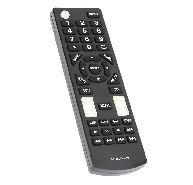 AIDITIYMI NS-RC4NA-18 Remote Control Replacement for Insignia TV NS-32D311NA17 NS-32D311MX17 NS-40D420NA18 NS-49D420NA18 NS-55D420NA18 NS-40D420MX18 NS-55D420MX18 NS-50D510NA17 NS-50D510MX17 - LeoForward Australia