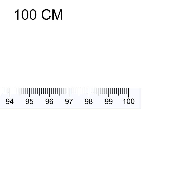  [AUSTRALIA] - uxcell Adhesive Backed Tape Measure 1M Left to Right Read Measuring Tapes Stick on Workbench Ruler (White)