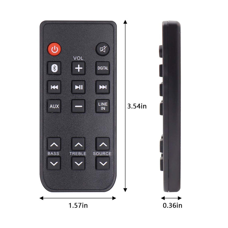 New Remote Control with Coin Battery for RCA RTS7116S RTS7113WS RTRTS7116S soundbar System - LeoForward Australia