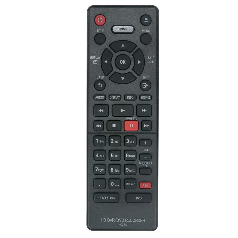  [AUSTRALIA] - NC266 NC266UH Replacement Remote Control Work for Magnavox DVD HD DVR Recorder MDR865H MDR867H MDR868H