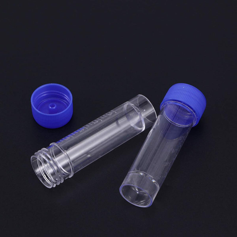  [AUSTRALIA] - Hemobllo sample cups with screw lid samples container without label laboratory medical use 25-30ml 10 pieces