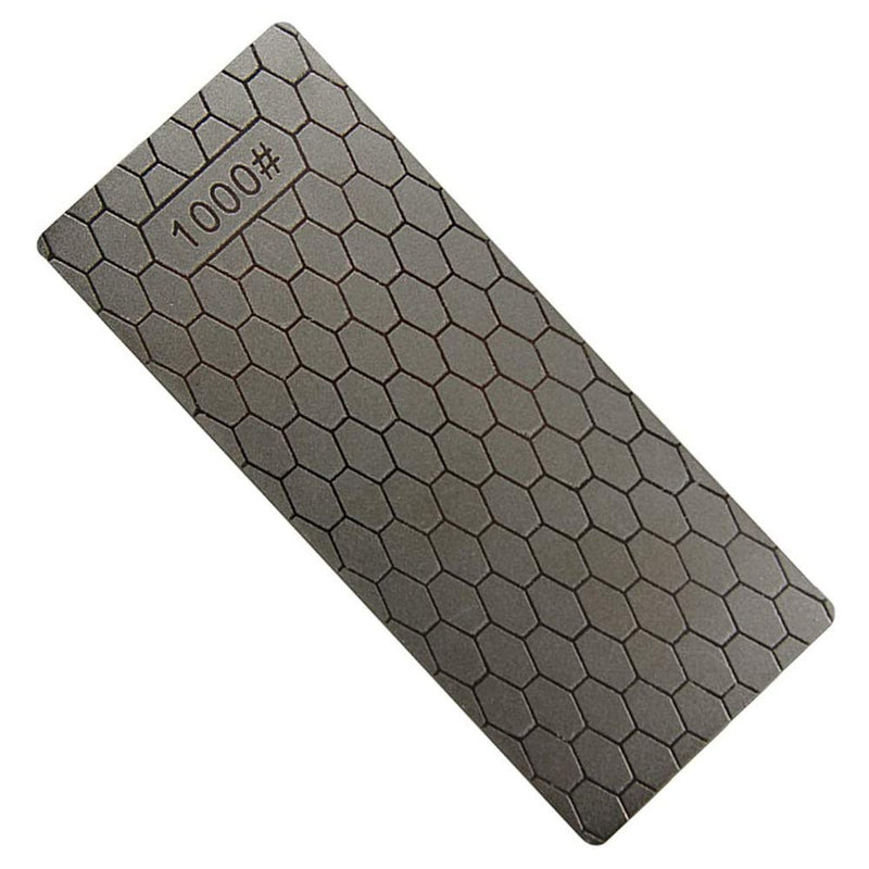  [AUSTRALIA] - YCAMMIN Sharpening Stone, Single Sided Plate Diamond Coated Whetstone Sharpener for Sharpening & Honing Cutting Tool/Scissors/Garden Tools (1000#) 1000#