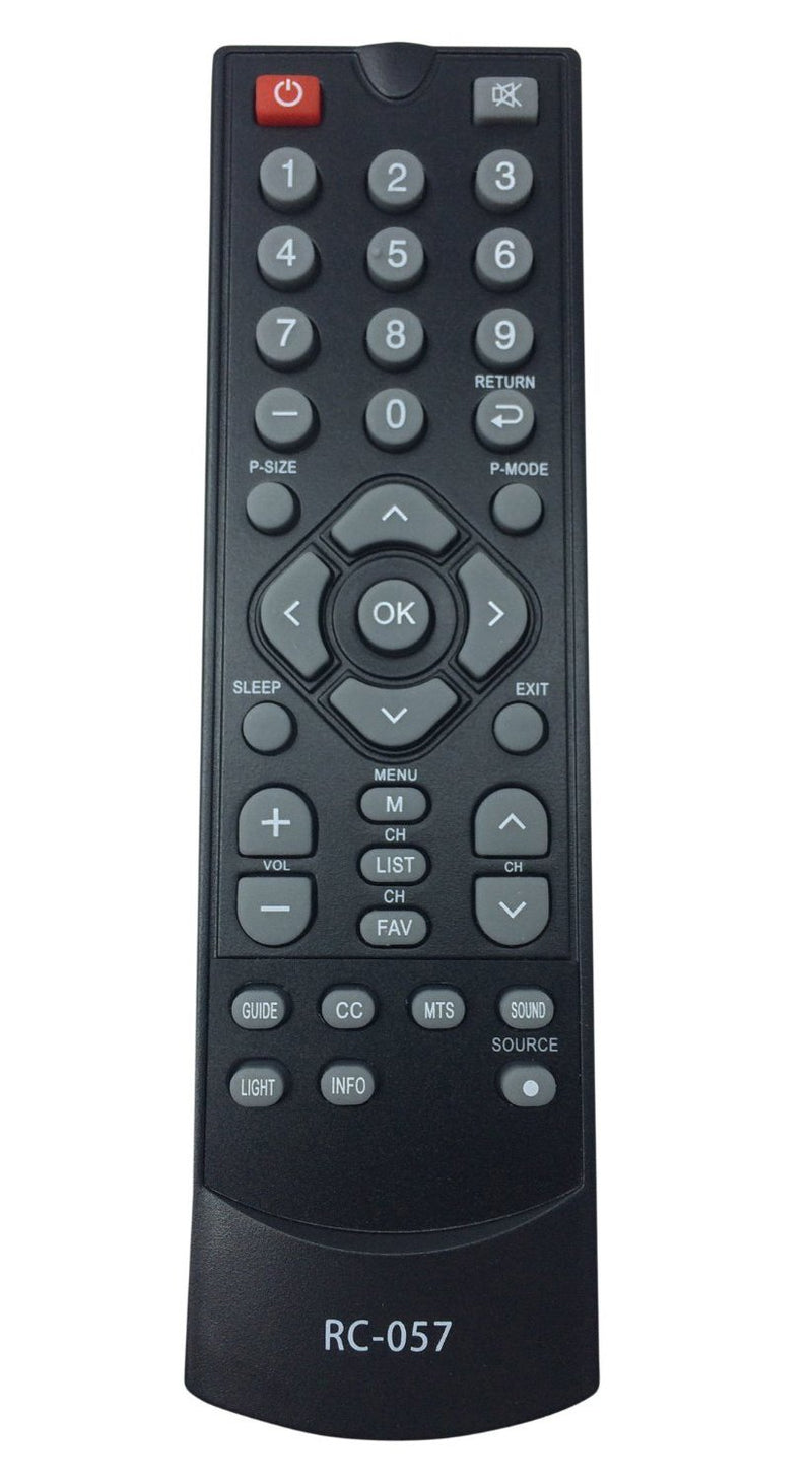 NEW replaced RC-057 RC 057 rc057 TV REMOTE CONTROL for COBY LEDTV1935 TFTV1925 TFTV2225 TFTV2425 TFTV4028 TFTV1925 TFTV2225 EDTV1935 TFTV1925 TFTV2225 TFTV2425 TFTV4028 LEDTV3226 LEDTV5536 TFTV3229 TV - LeoForward Australia