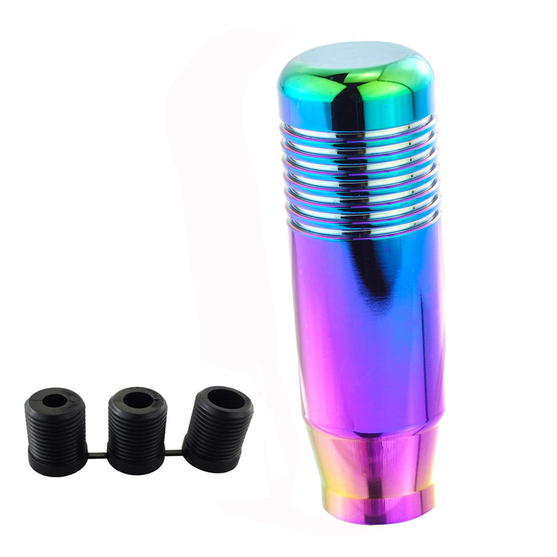 [AUSTRALIA] - Abfer Manual Gear Shift Knob Car Handle Shifting Stick Shifter Accessories Knobs Aluminum Fit Universal Manual Automatic Transport Vehicles, Multicolor (3.35inch)