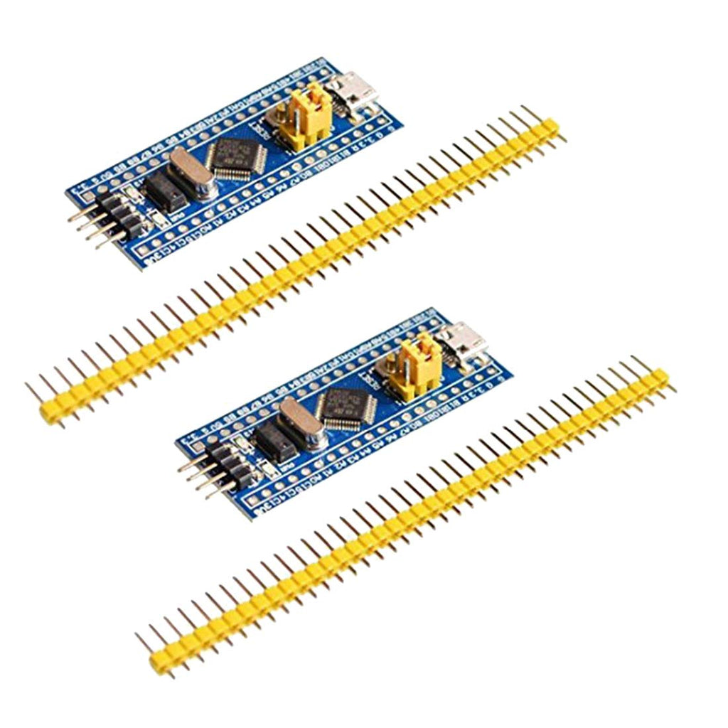  [AUSTRALIA] - HiLetgo 2pcs STM32F103C8T6 ARM STM32 Minimum System Development Board Module STM32F103C8T6 Core Learning Board for Arduino