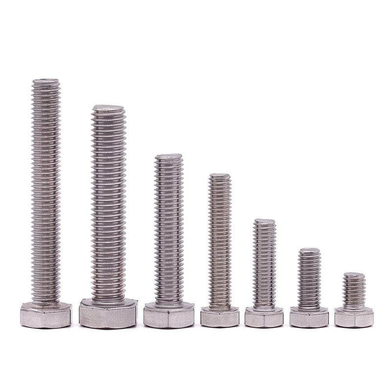  [AUSTRALIA] - M10-1.5 x 30mm Stainless Steel Hex Bolts, 304 Stainless Steel 18-8, Hex Drive, Full Thread, Coarse Thread UNC, Plain Finish, 10 PCS M10-1.5 x 30mm (10 PCS)