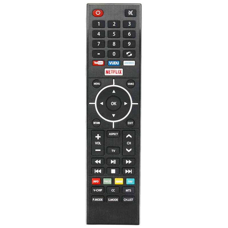  [AUSTRALIA] - New KY49C178F Remote Control fit for Element Smart LED TV E4SFT5017 E4SFT5517 ELEFJ322 ELSJ4016 ELSJ5017 ELST3216H ELST4017 ELST4316S ELST5016S with 4 Shortcut Keys YouTube Vudu Pandora Netflix