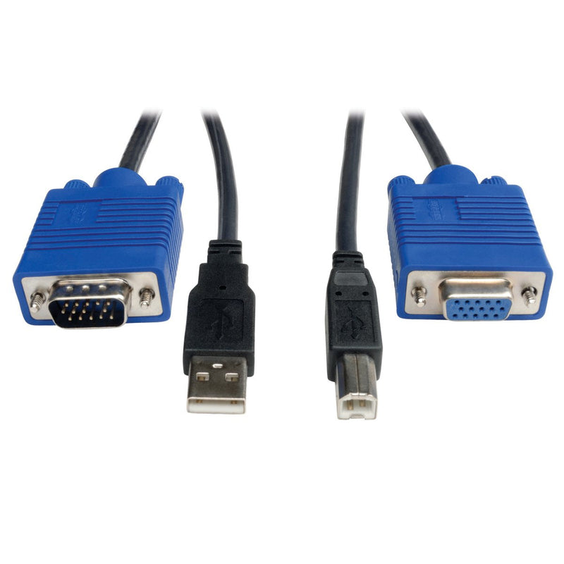  [AUSTRALIA] - Tripp Lite 10ft KVM Switch USB Cable Kit for B006-VU4-R KVM Switch 10'