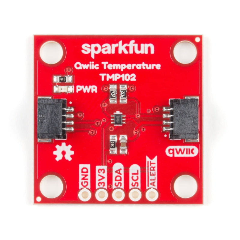  [AUSTRALIA] - SparkFun Digital Temperature Sensor - TMP102 (Qwiic)-Compatible with Arduino and other Single-board computers Easy-to-Use I2C sensor Plug-and-Play breakout board Runs from 1.4-3.6V input Use with 3.3V