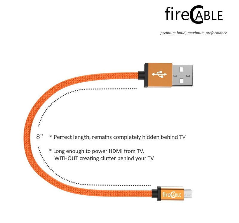  [AUSTRALIA] - fire-Cable Plus Wireless Adapter, Powers Streaming TV Sticks Directly from TV USB Port (Eliminates AC Outlet and Cords)