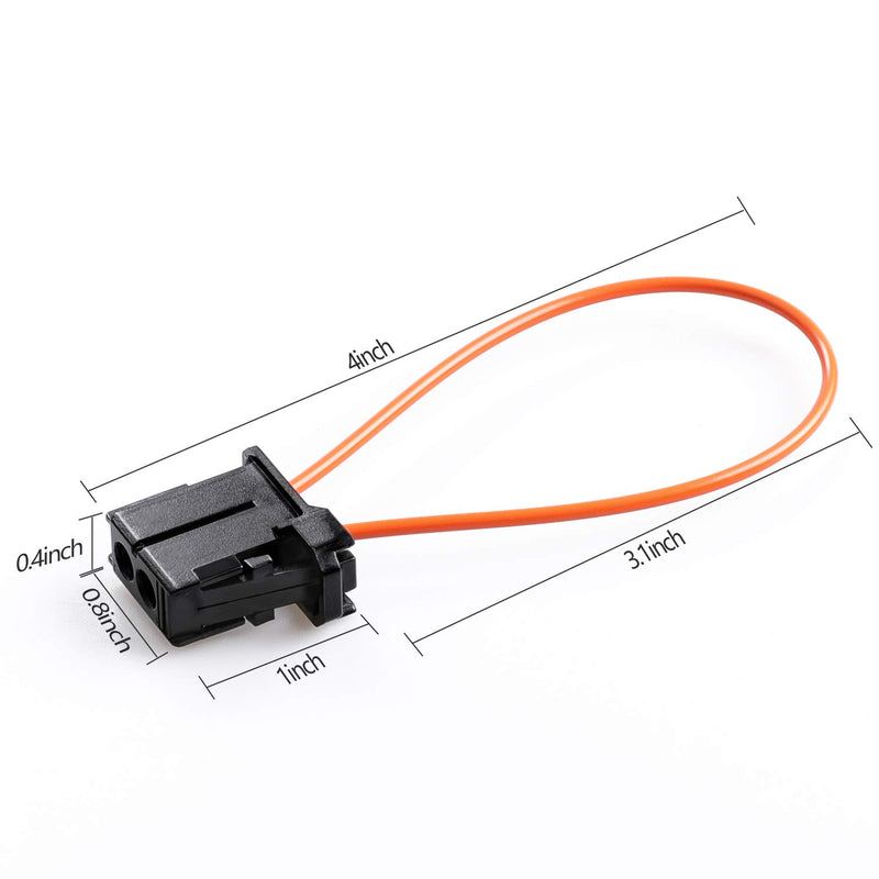 Easyget Fiber Most Optical Optic Loop Bypass Male Adapter for Mercedes Benz, Audi, BMW, VW, Porsche - LeoForward Australia