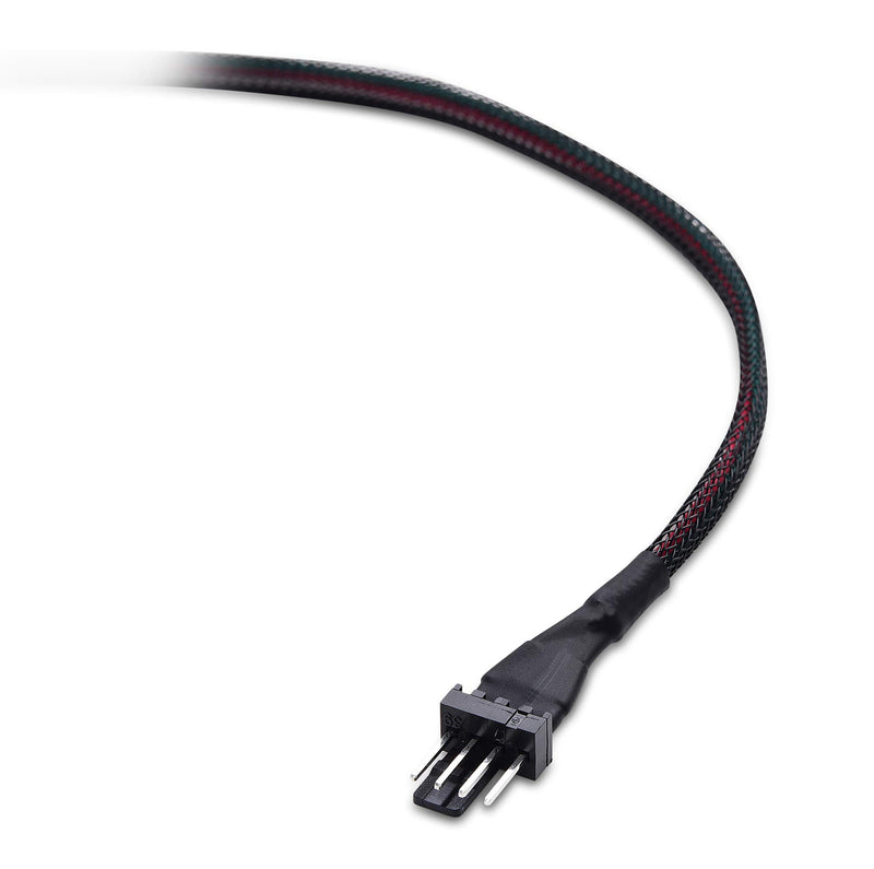  [AUSTRALIA] - Cable Matters 2-Pack PWM 4 Pin Fan Extension Cable - 12 Inches