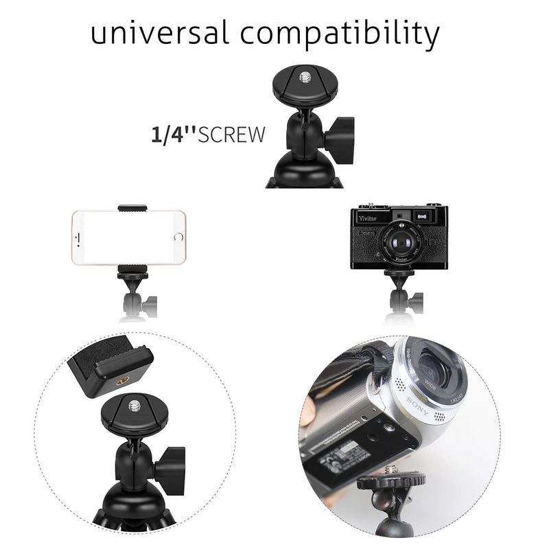  [AUSTRALIA] - Ailun Digtal Camera Tripod Mount Stand Camera Holder for iPhone 14/14 Pro/14 Plus/14 Pro Max/13/13 Pro/13 Pro Max/12/12Pro/12Pro Max/11/11 Pro/X XR Xs Max 8 7 Plus Digtal Camerara and More Black