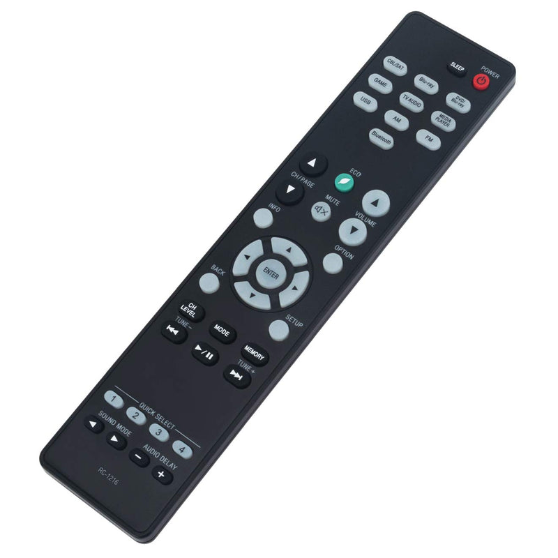 RC-1216 RC1216 Replace Remote Control fit for Denon AV Surround Stereo Receiver AVR-S530BT AVR-S510BT AVR-S540BT AVR-X550BT AVRS530BT AVRS510BT AVRS540BT AVRX550BT - LeoForward Australia